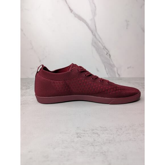 SUAVS The Zilker Lace-Up Sneaker Vino Maroon Unisex M10/W12 - Picture 7 of 11